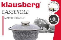 KLAUSBERG GARNEK MARMURKOWY 22cm KB-7529 3,7L