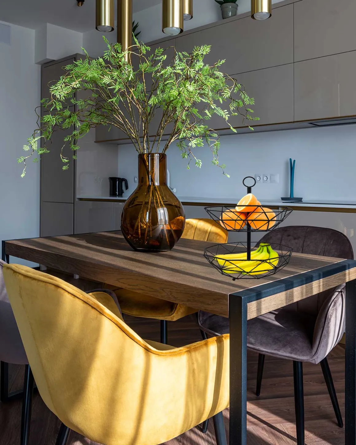 KOSZYK PIĘTROWY PATERA NA OWOCE LOFT 2533