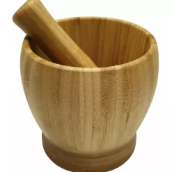 KUCHENNY MOŹDZIERZ BAMBUSOWY 9cm KINGHOFF KH-1616