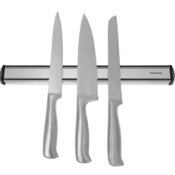 Listwa magnetyczna aluminiowa na noże i przybory kuchenne 38,5cm