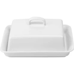MASELNICZKA MASELNICA CERAMICZNA BIAŁA 139680