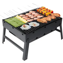 MINI GRILL WĘGLOWY TURYSTYCZNY PRZENOŚNY WALIZKA