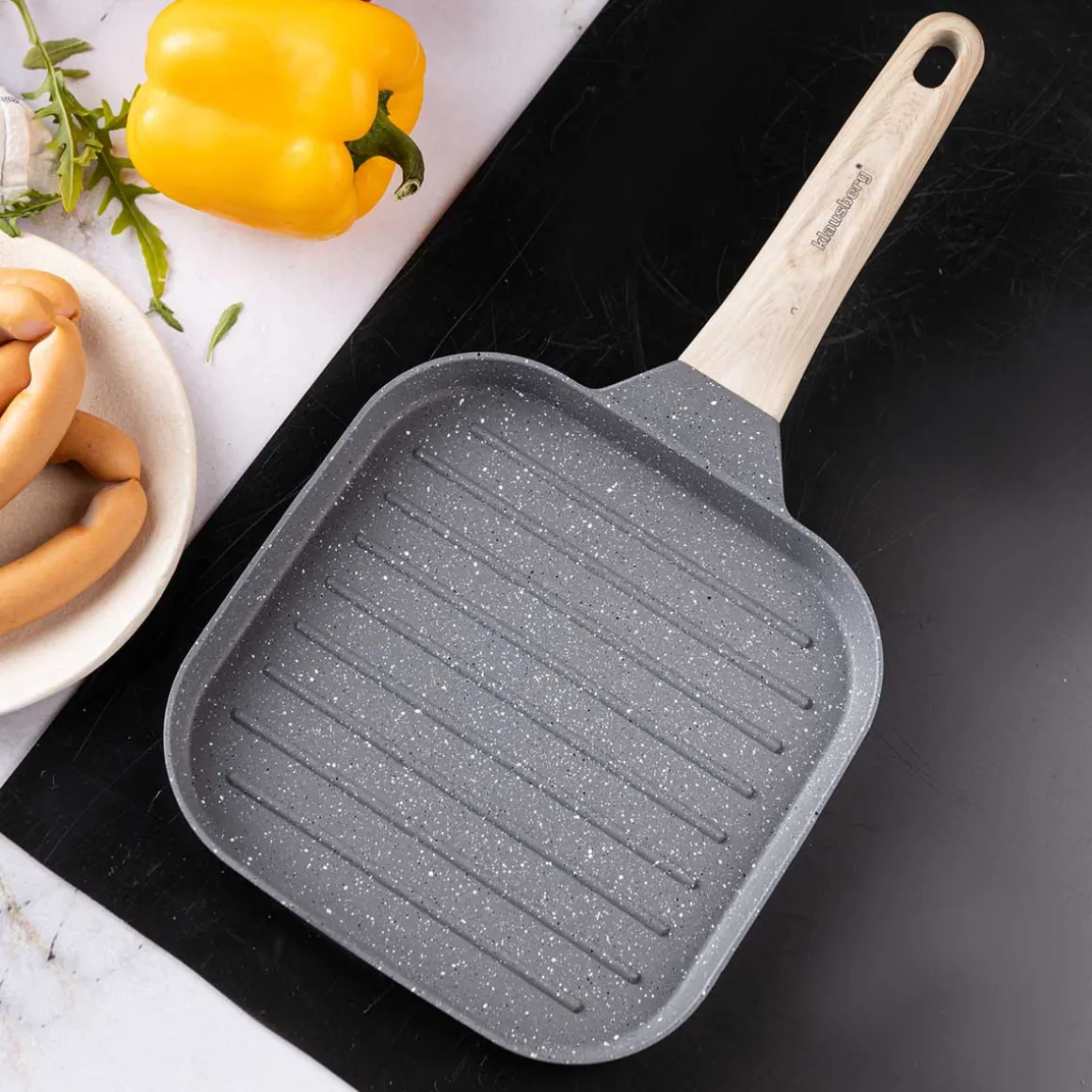 MINI PATELNIA GRILLOWA MARMURKOWA KLAUSBERG KB-7811