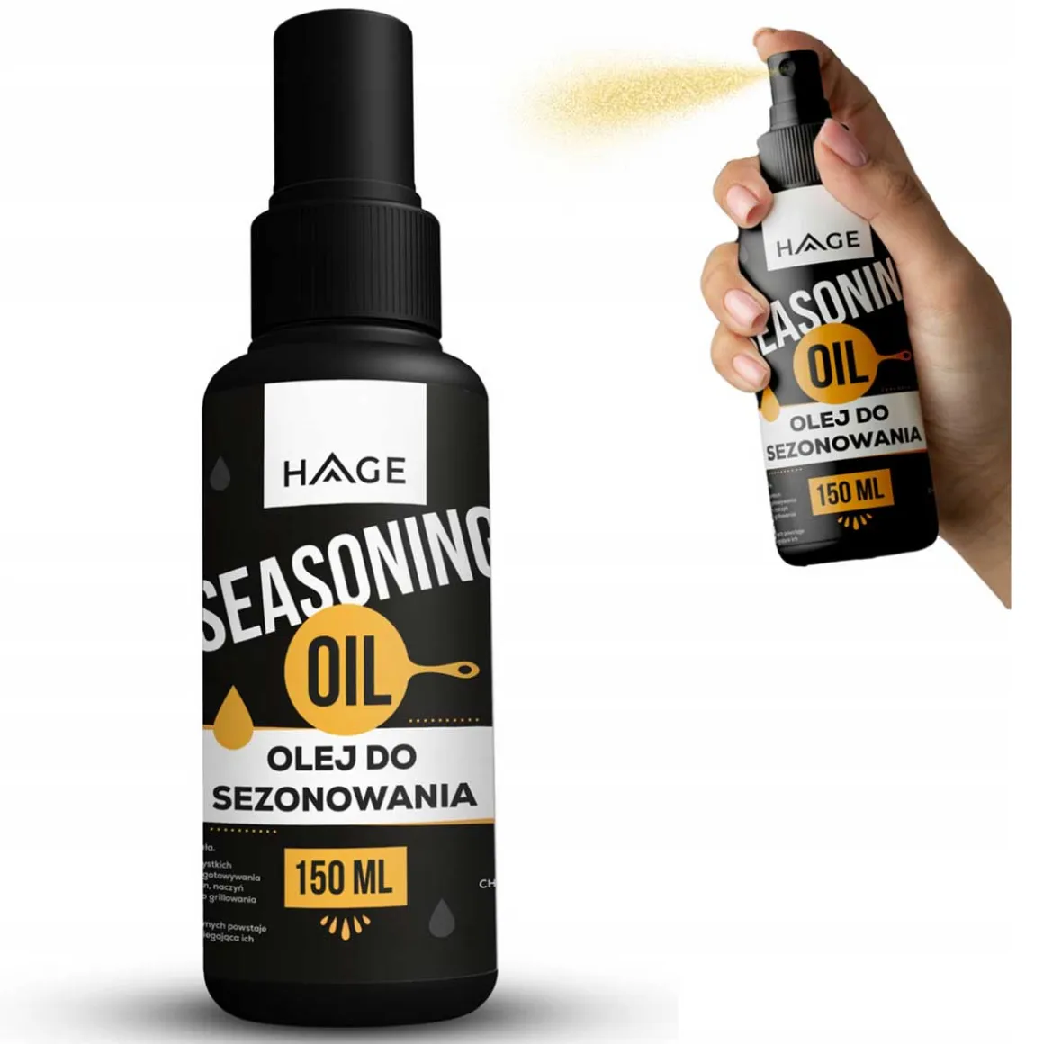 OLEJ 150ml DO KONSERWACJI SEZONOWANIA NACZYĆ ŻELIWNYCH