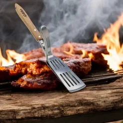 ŁOPATKA I SZCZYPCE DO GRILLA BBQ 2w1 489330
