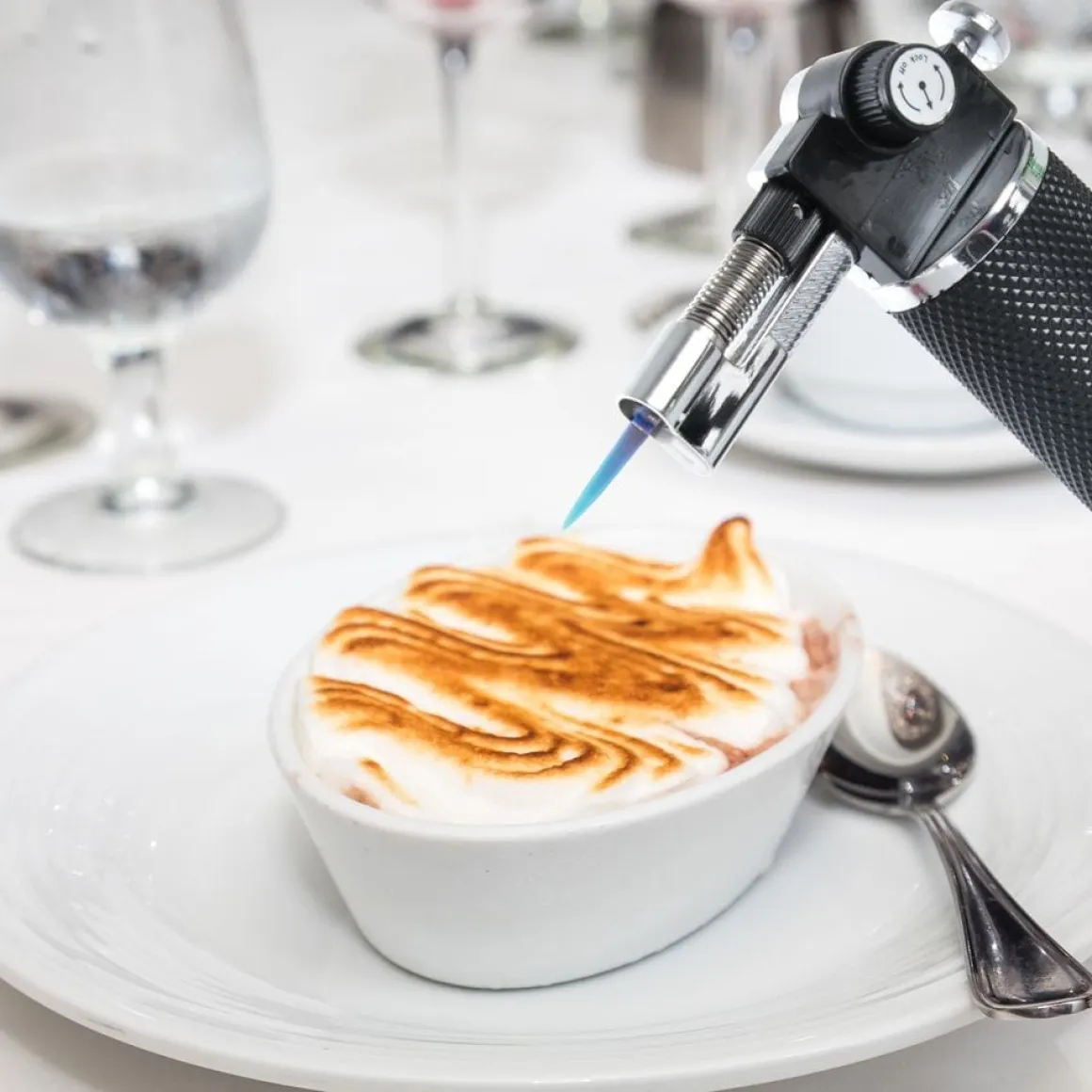 PALNIK KUCHENNY GAZOWY ORION DO CREME BRULEE + GAZ