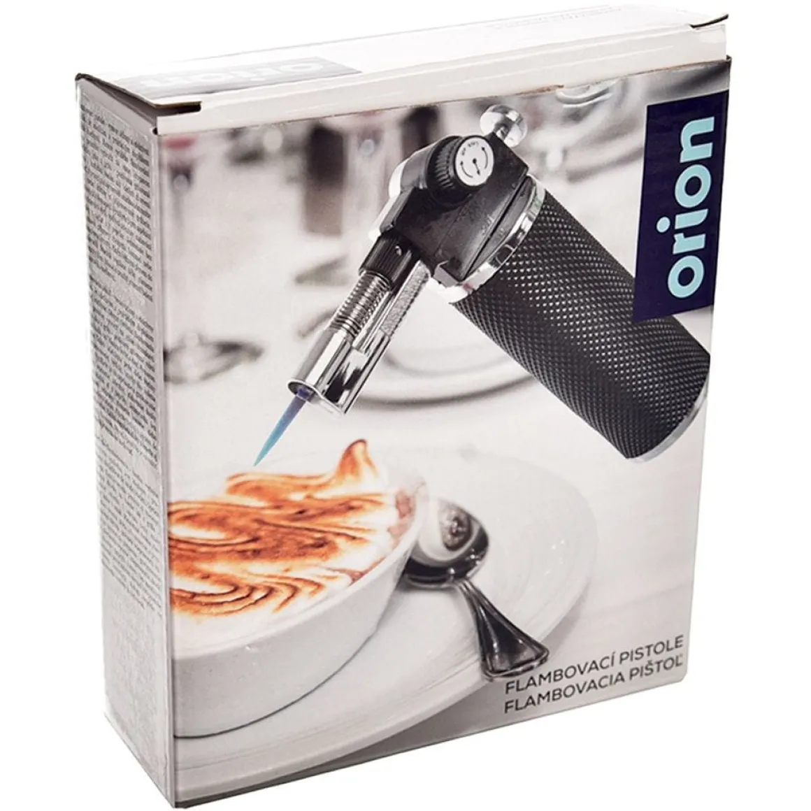 PALNIK KUCHENNY GAZOWY ORION DO CREME BRULEE + GAZ