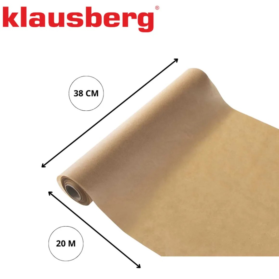 PAPIER PERGAMIN DO PIECZENIA 20m KLAUSBERG KB-7903