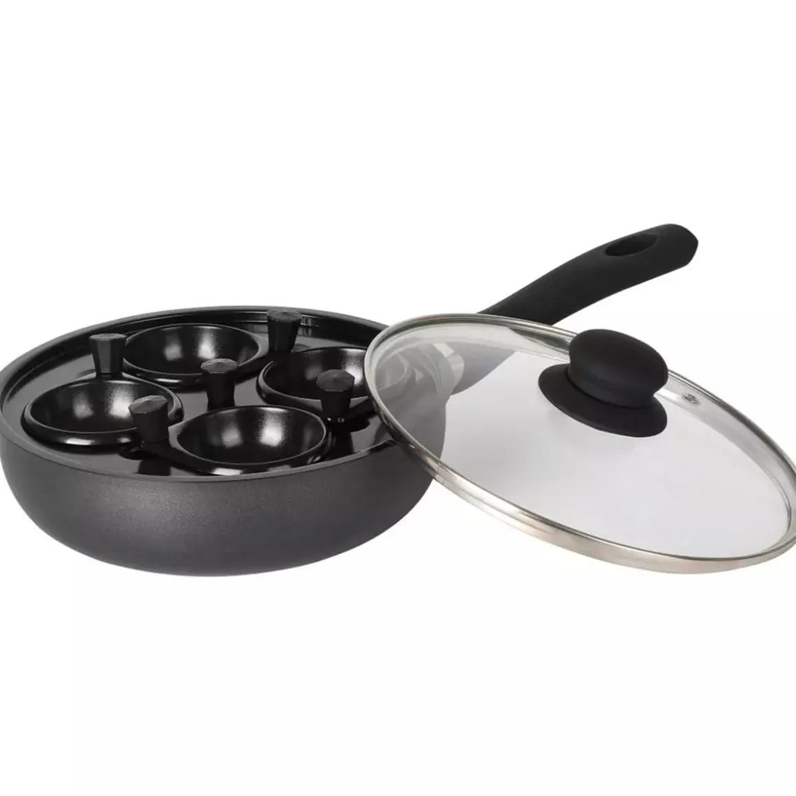 PATELNIA 20cm Z WKŁADEM DO JAJEK KINGHOFF KH-1806