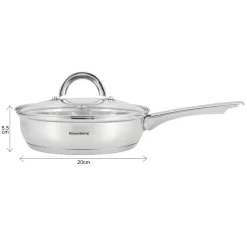 PATELNIA 20cm Z WKŁADEM DO JAJEK KLAUSBERG KB-7606