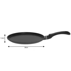 PATELNIA DO NALEŚNIKÓW 26cm Z POWŁOKĄ TEFLONOWĄ KINGHOFF KH-3861
