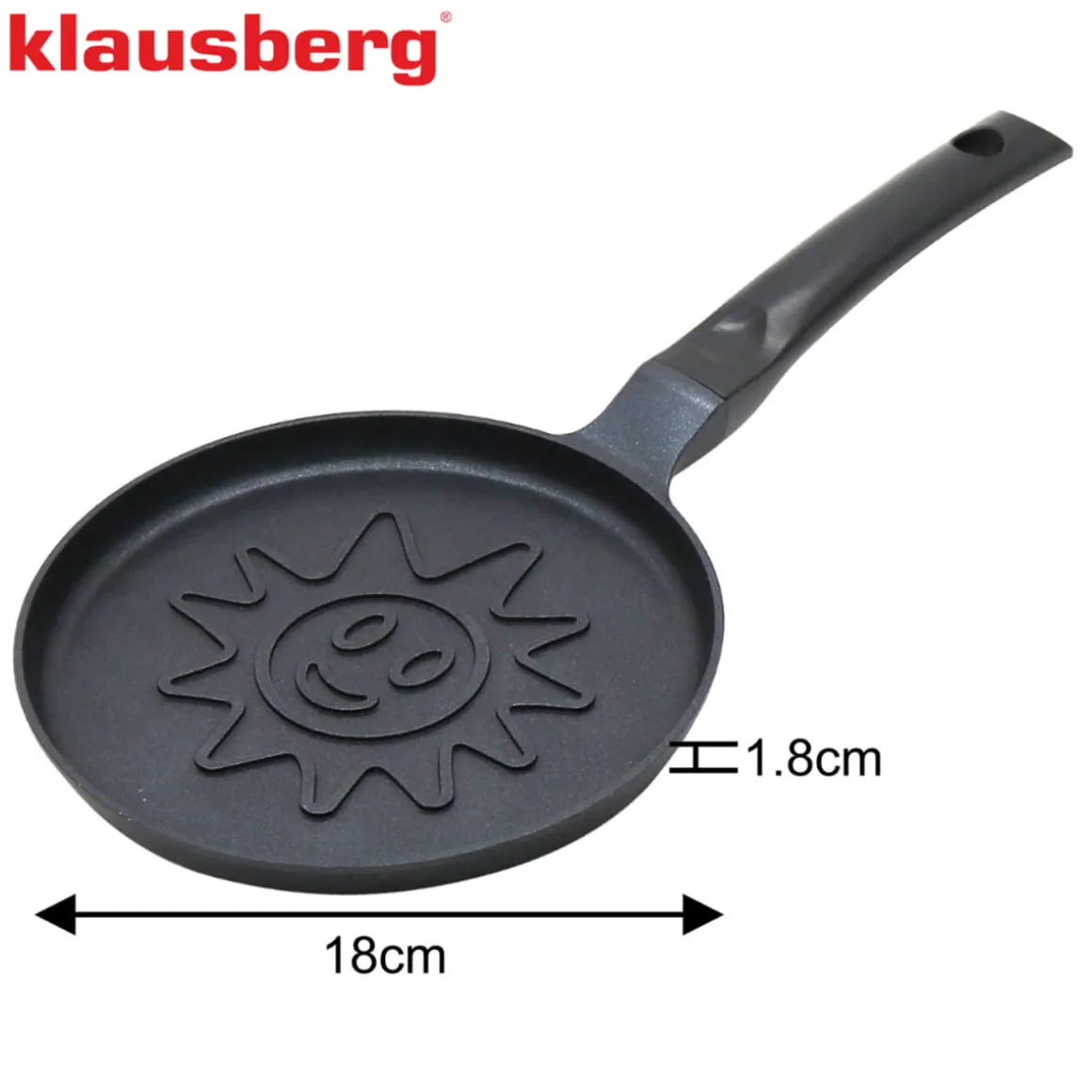 PATELNIA DO SŁONECZNYCH NALEŚNIKÓW 18cm KLAUSBERG KB-7972