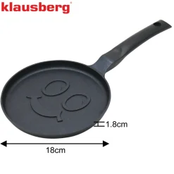 PATELNIA DO UŚMIECHNIĘTYCH NALEŚNIKÓW 18cm KLAUSBERG KB-7971