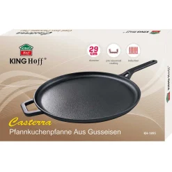 PATELNIA ŻELIWNA 29cm DO NALEŚNIKÓW PIZZY KINGHOFF KH-1895