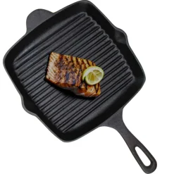 PATELNIA ŻELIWNA GRILLOWA HAGE 26 x 26cm INDUKCJA