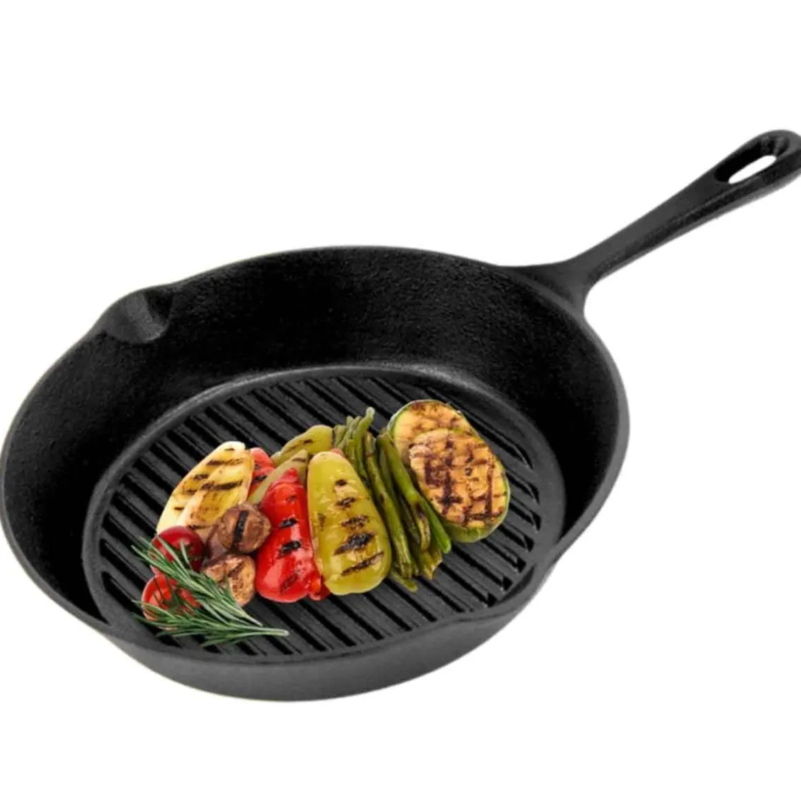 PATELNIA ŻELIWNA GRILLOWA HAGE 26cm INDUKCJA
