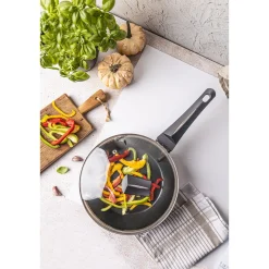 PATELNIA GŁĘBOKA MARMURKOWA Z POKRYWĄ KLAUSBERG 28cm KB-7692