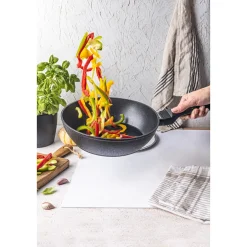PATELNIA GŁĘBOKA MARMURKOWA Z POKRYWĄ KLAUSBERG 24cm KB-7691