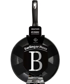 PATELNIA GRANITOWA 28cm BERLINGERHAUS BLACK SILVER BH-1845