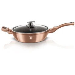PATELNIA GRANITOWA 28cm BERLINGER HAUS BH-1518 ROSE GOLD