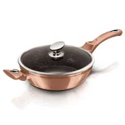 PATELNIA GRANITOWA 28cm BERLINGER HAUS BH-1518 ROSE GOLD