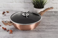 PATELNIA GRANITOWA 28cm BERLINGER HAUS BH-1518 ROSE GOLD