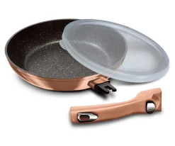PATELNIA GRANITOWA 28cm BERLINGER HAUS BH-1949 ROSE GOLD