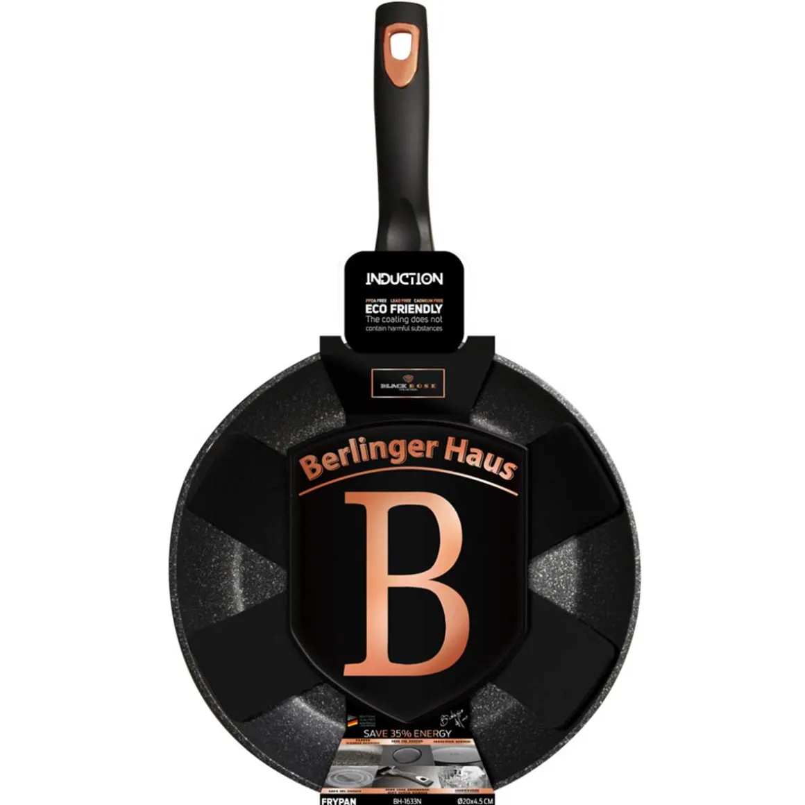 PATELNIA GRANITOWA 28cm BERLINGERHAUS BLACK ROSE BH-1635