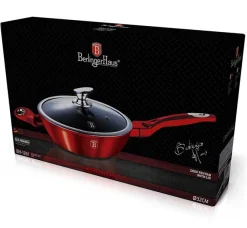 PATELNIA GRANITOWA 32cm BERLINGERHAUS RED METALLIC LINE BH-1261