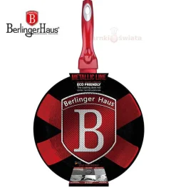 PATELNIA GRANITOWA 24cm BERLINGER HAUS BURGUNDY METALLIC BH-1252