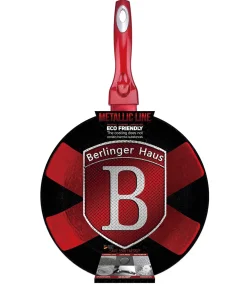 PATELNIA GRANITOWA 30cm BERLINGERHAUS RED METALLIC LINE BH-1254