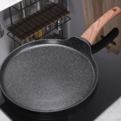 PATELNIA GRANITOWA 26 cm DO NALEŚNIKÓW BLACK&WOOD 199010
