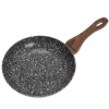 PATELNIA GRANITOWA 24cm GRANIT WOOD KINGHOFF KH-1028