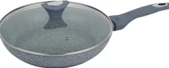 PATELNIA GRANITOWA 28cm KLAUSBERG KB-7318 Z POKRYWĄ