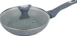 PATELNIA GRANITOWA 24cm KLAUSBERG KB-7316 Z POKRYWĄ