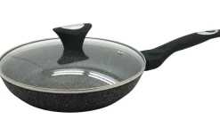 PATELNIA GRANITOWA 28cm Z POKRYWĄ KLAUSBERG KB-7041