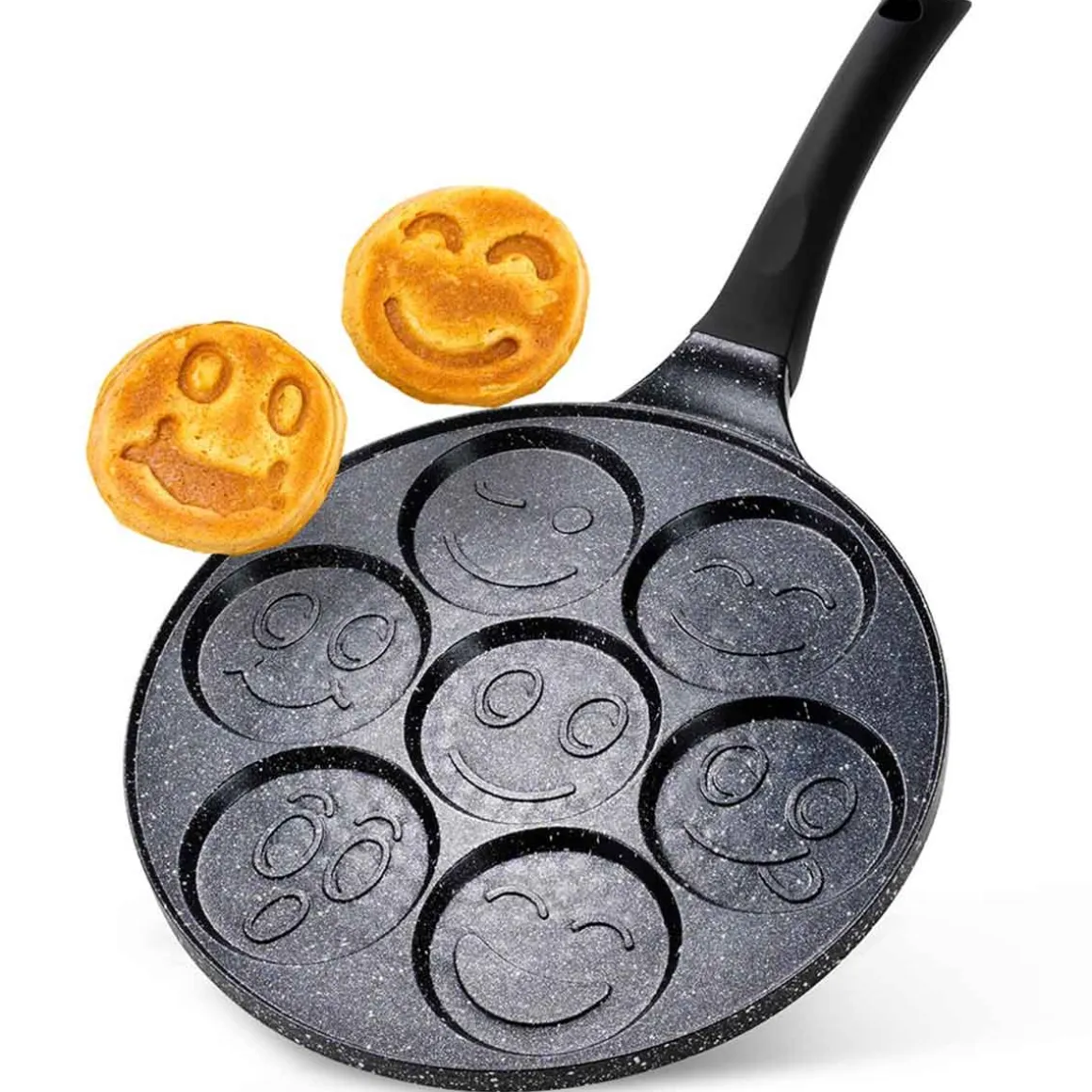 PATELNIA GRANITOWA DO JAJEK I PLACKÓW EMOJI 199081