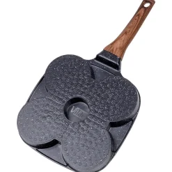 PATELNIA GRANITOWA DO JAJEK PLACUSZKÓW BURGERÓW BLACK&WOOD 199009