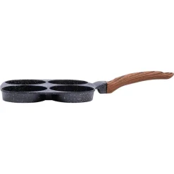 PATELNIA GRANITOWA DO JAJEK PLACUSZKÓW BURGERÓW BLACK&WOOD 199009