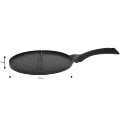 PATELNIA GRANITOWA GRILLOWA KINGHOFF KH-1364