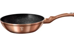 PATELNIA GRANITOWA WOK 28cm BERLINGERHAUS ROSE GOLD BH-1512