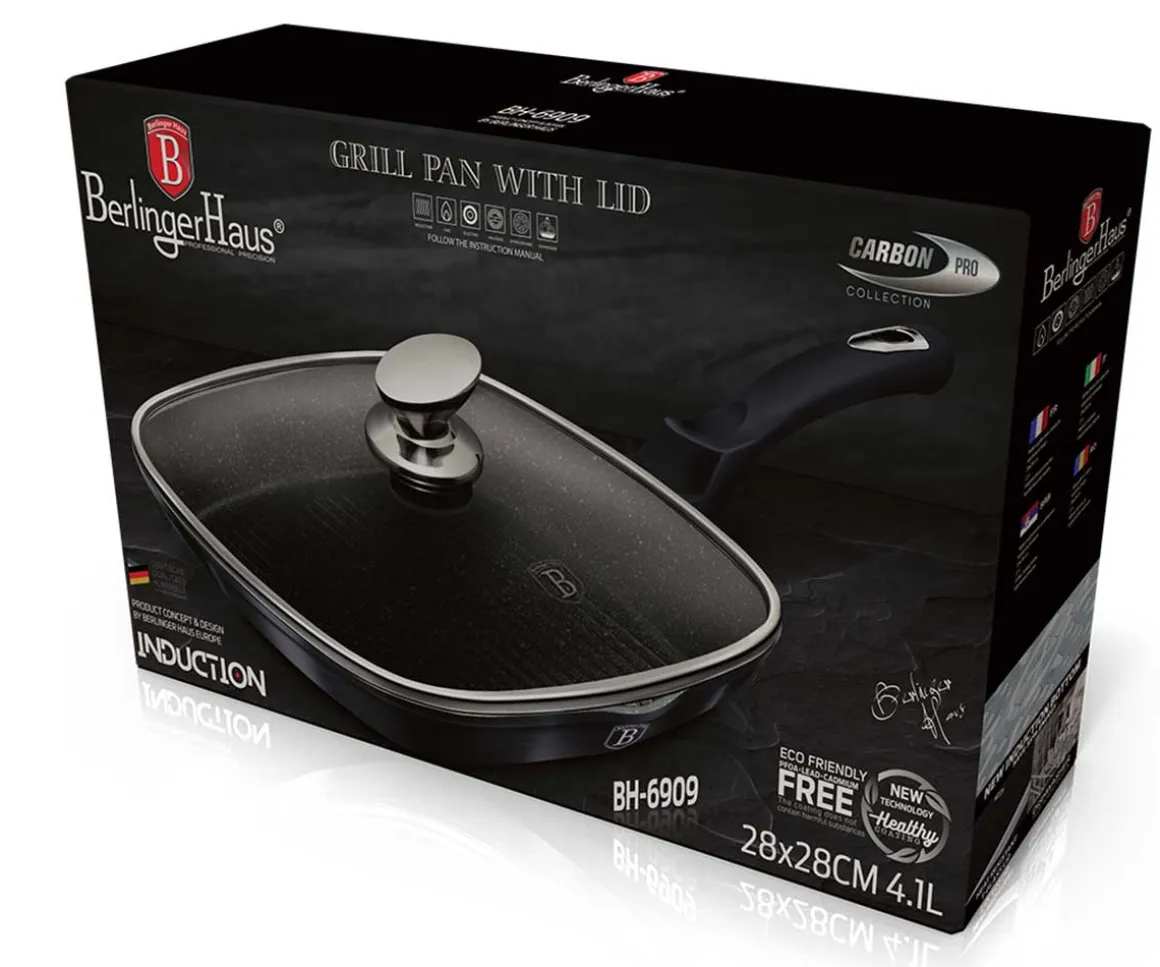 PATELNIA GRILLOWA BERLINGER HAUS BH-6909 CARBON PRO