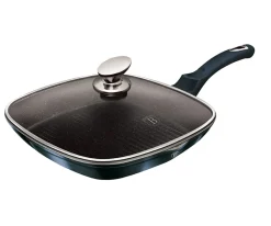 PATELNIA GRILLOWA 28cm BERLINGER HAUS BH-7028 AQUAMARINE