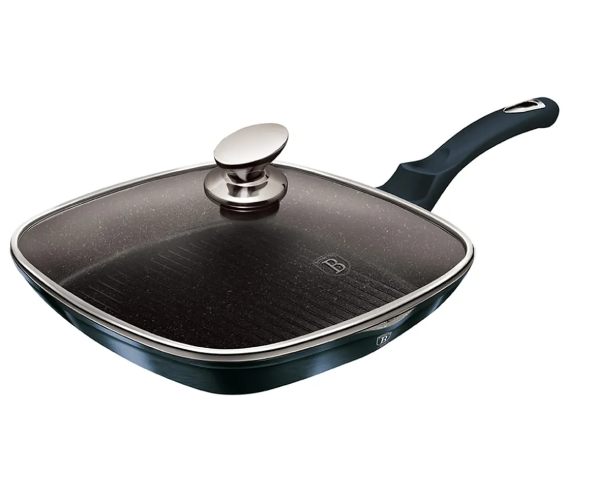 PATELNIA GRILLOWA 28cm BERLINGER HAUS BH-7028 AQUAMARINE