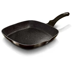 PATELNIA GRILLOWA 28cm BERLINGER HAUS BH-6611 SHINY BLACK