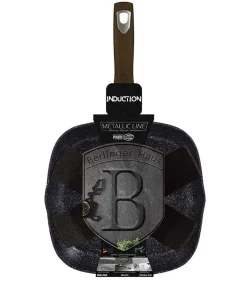 PATELNIA GRILLOWA 28cm BERLINGER HAUS BH-6611 SHINY BLACK