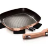 PATELNIA GRILLOWA 28cm BERLINGER HAUS ROSE GOLD BH-1950