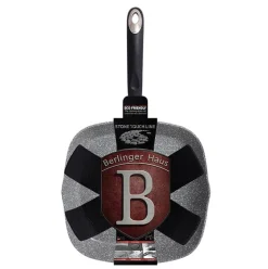 PATELNIA GRILLOWA GRANITOWA BERLINGERHAUS 28cm BH-1163 STONE TOUCH