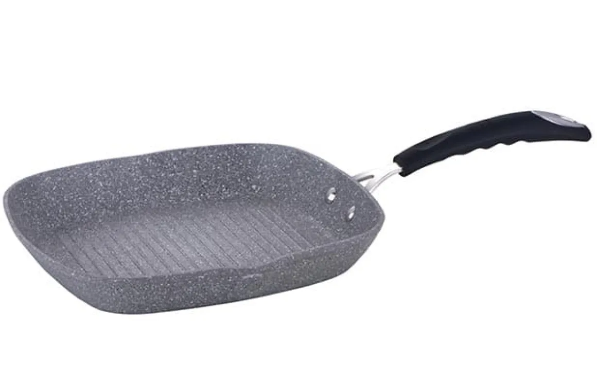 PATELNIA GRILLOWA GRANITOWA BERLINGERHAUS 28cm BH-1163 STONE TOUCH