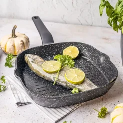 PATELNIA GRILLOWA MARMURKOWA KLAUSBERG 24cm KB-7661